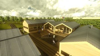 A Mobile School For Disaster Areas / Education And Healthcare Center
